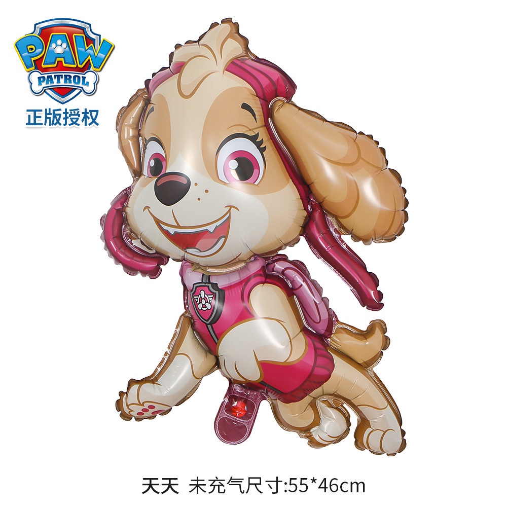 Bong Bóng Hình Chú Chó PAW Patrol Cầm Tay Đáng Yêu