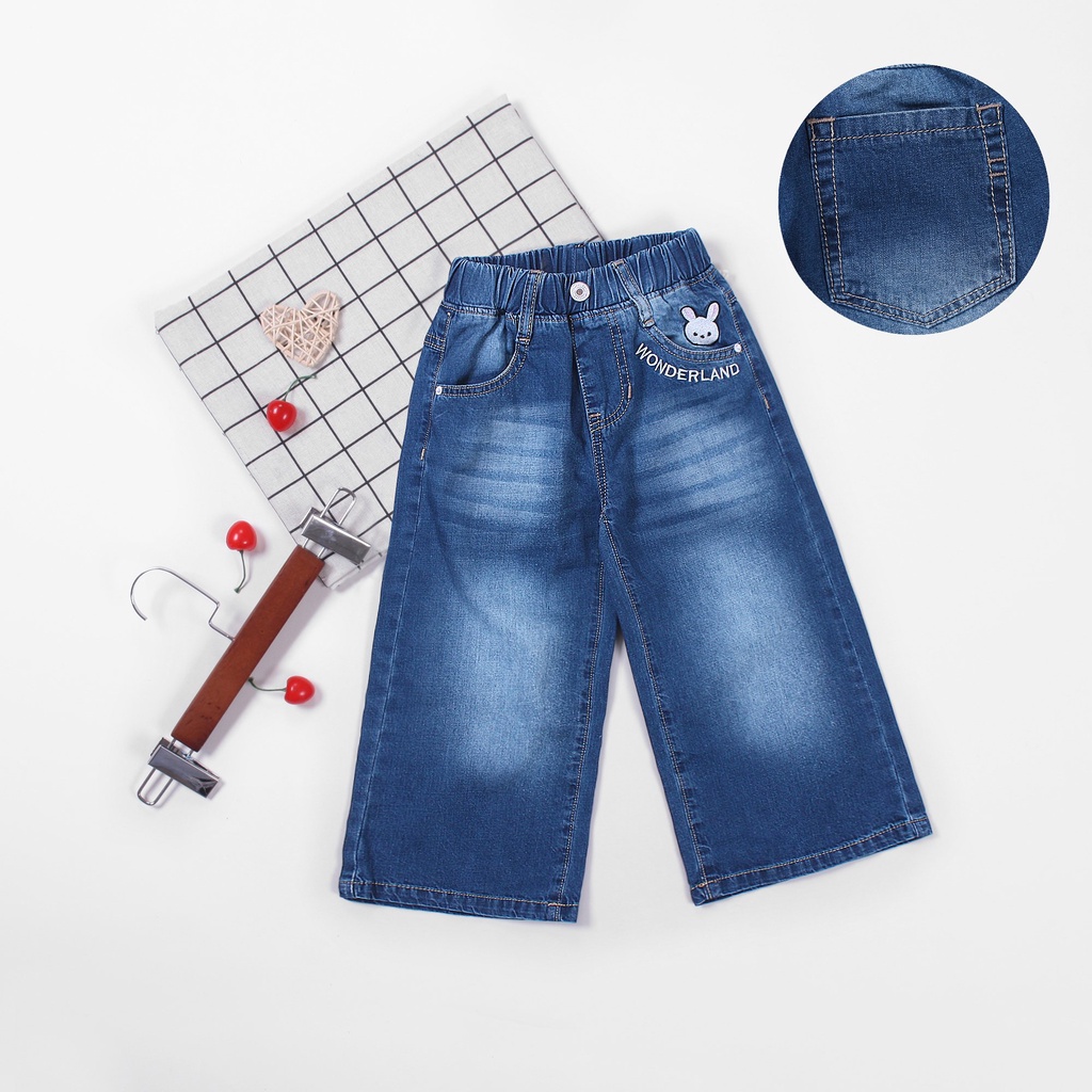 2206.QUẦN JEAN DÀI ỐNG RỘNG WONDERLAND