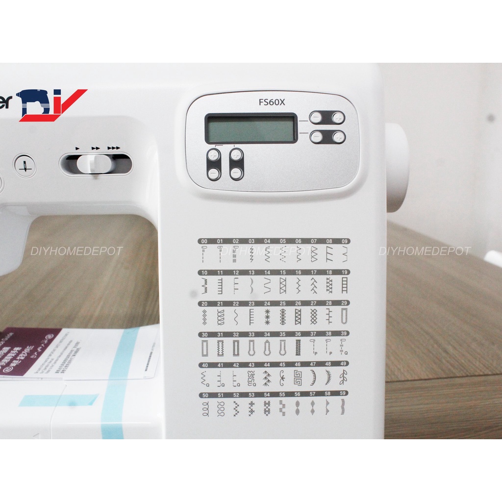 [HỎA TỐC 2H]Máy May Điện Tử Brother FS60X - Hàng chính hãng