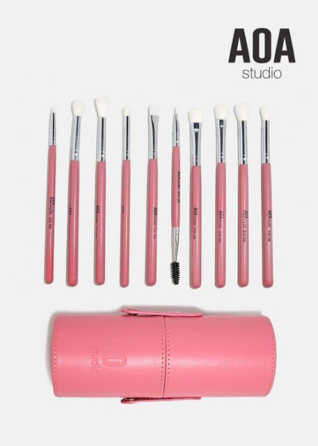 TÁCH SET CỌ MẮT ALL ABOUT EYES BRUSH SET + BRUSH HOLDER