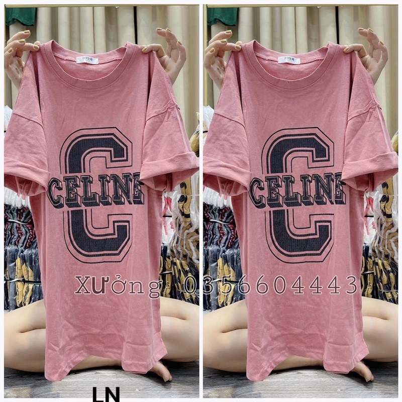 Áo phông chữ C Celin DA6