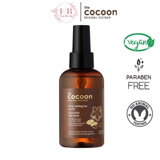 Nước xịt dưỡng tóc Sachi Cocoon 140ml giúp cấp ẩm mềm mượt tóc, phục hồi hư tổn