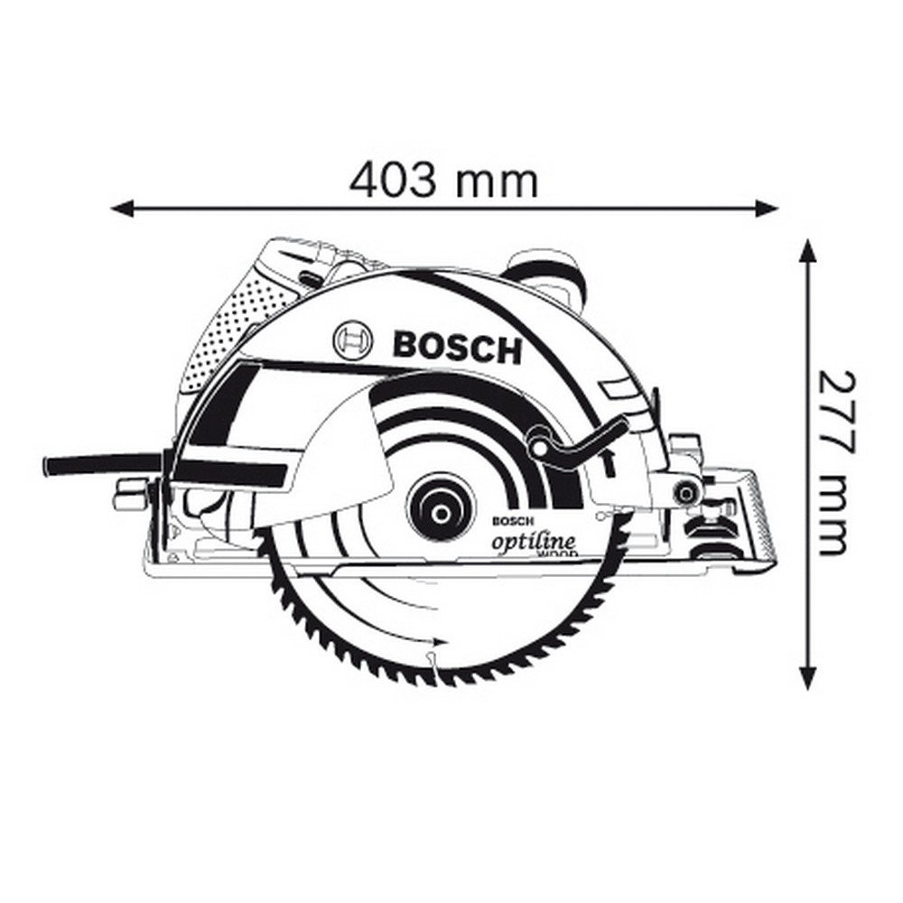 Máy cưa đĩa cầm tay Bosch GKS 235 Turbo