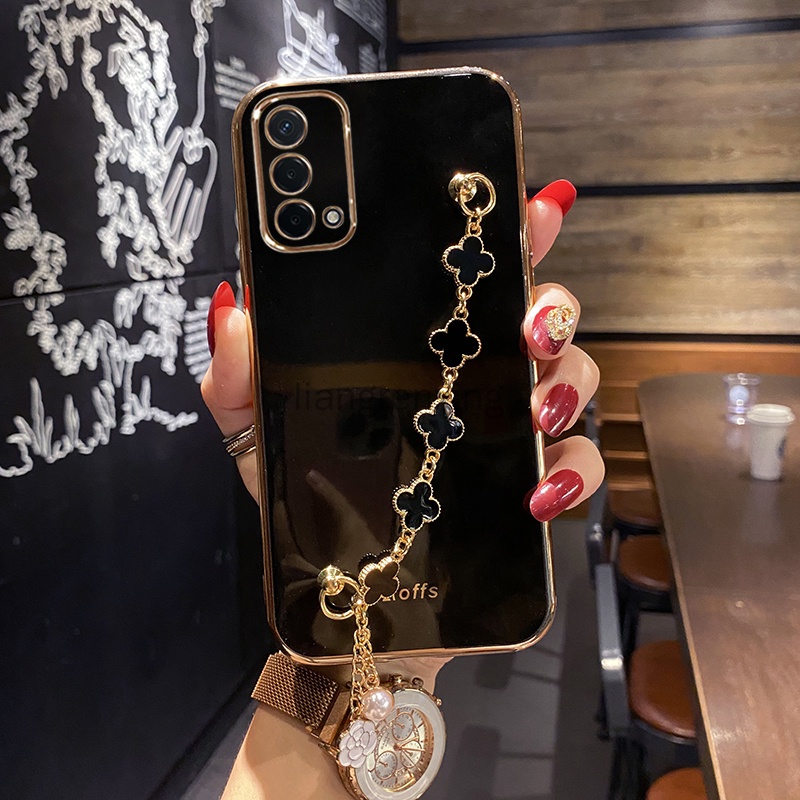 Ốp lưng oppo a95 a74 4g Ốp Điện Thoại Silicon Mềm Chống Sốc Kèm Dây Đeo Cho oppo a95 a74 4g