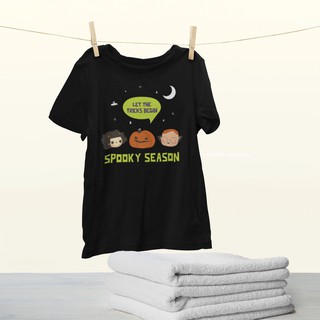 Áo thun cotton unisex HALLOWEEN
