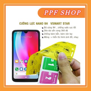 Kính cường lực dẻo nano 9H Vsmart Star