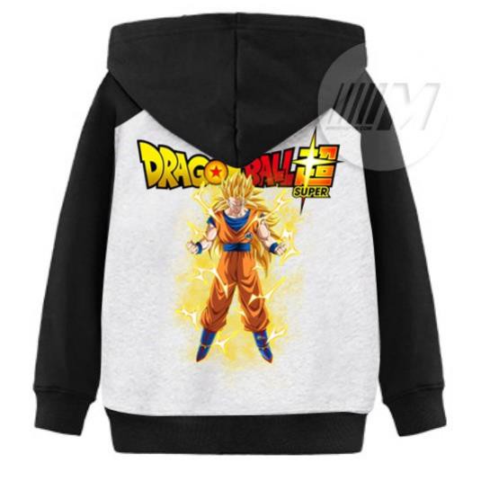 RẺ VÔ ĐỊCH- Áo Khoác Trẻ Em In Hình Songoku| Áo Chống Nắng
