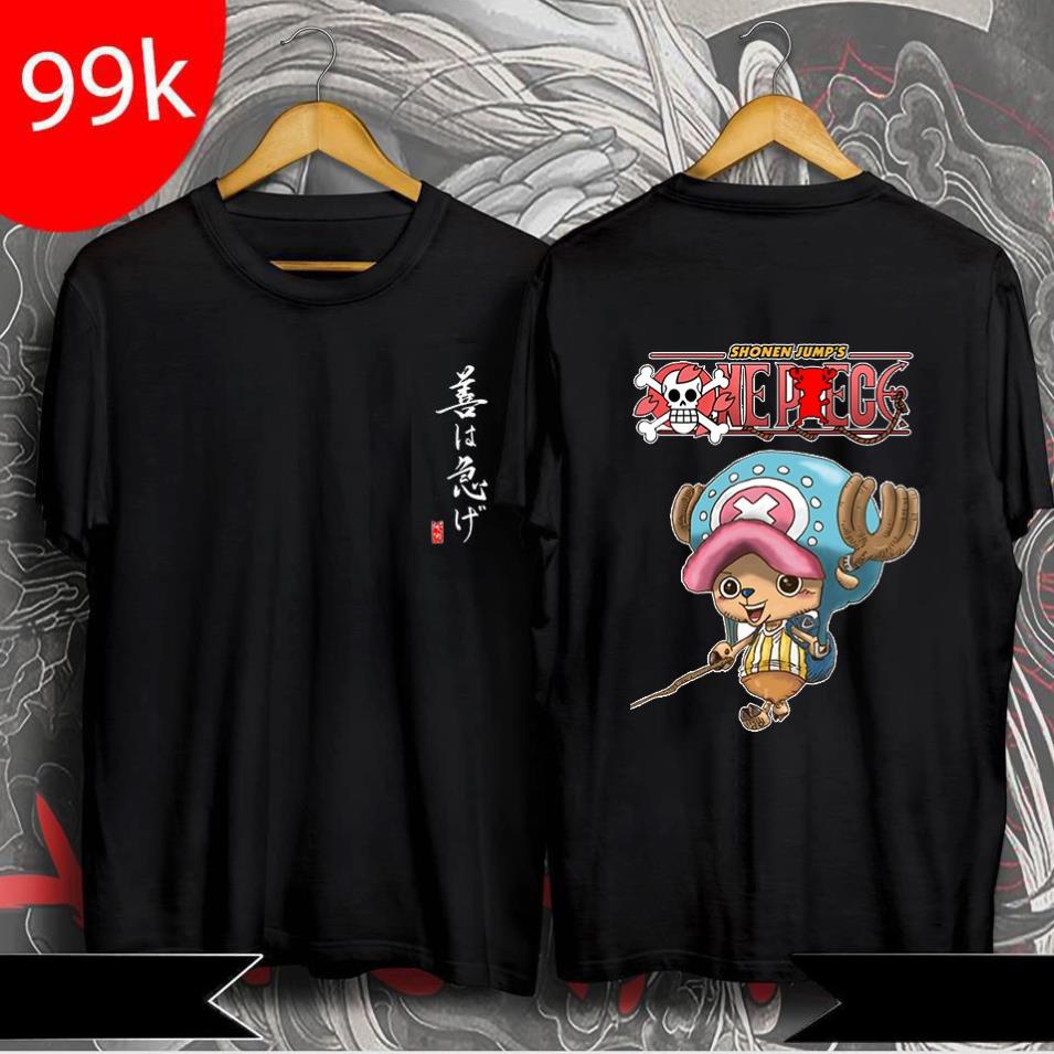 Áo One Piece - áo thun in hình Chopper được yêu thích, cực đẹp cực ngầu giá tận xưởng áo mát chất xịn