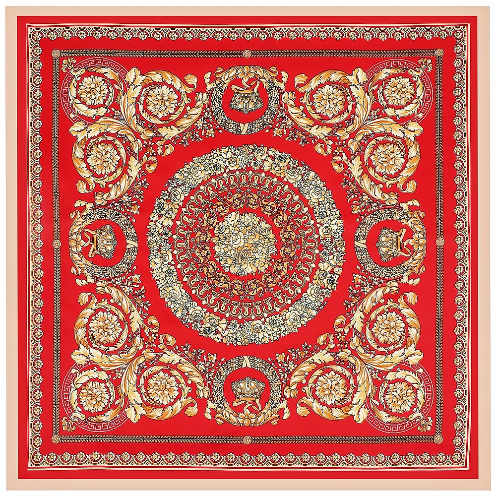 Khăn choàng WJ1003-126 chất liệu satin kích thước 90cm (35.4x35.4inch) thời trang dành cho bạn nữ