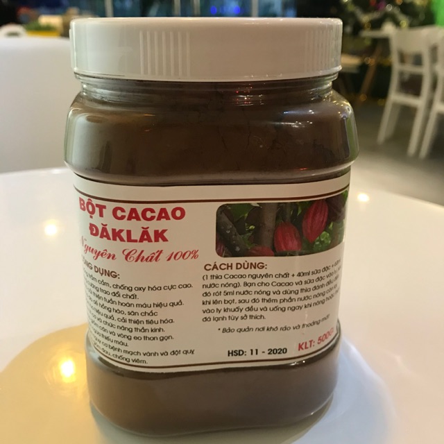 Bột cacao nguyên chất 100%