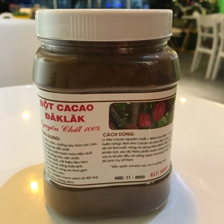 Bột cacao nguyên chất 100%