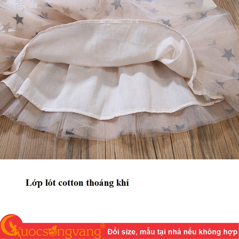 Bộ đồ bé gái hình thiên nga set áo và chân váy bé gái GLV043 Cuocsongvang