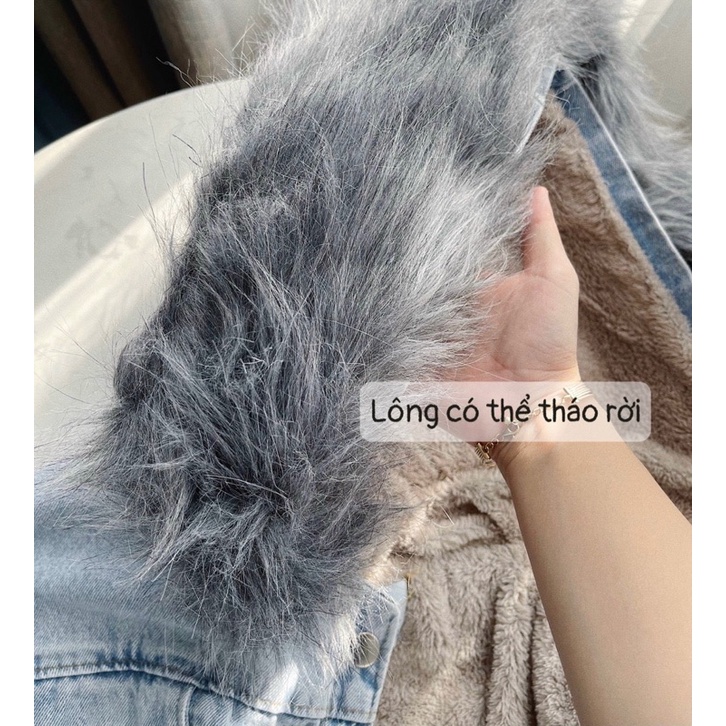 ÁO KHOÁC JEANS LÓT LÔNG