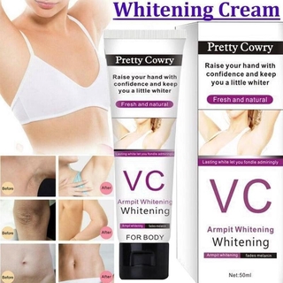 Kem dưỡng ẩm làm trắng vùng da dưới cánh tay / đầu gối / vùng kín 50ml
