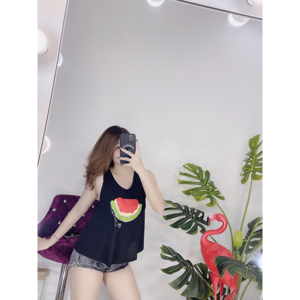 [ Mã WASTAPR giảm 10K đơn 50K] ÁO THUN BA LỖ GIẤY DƯA HẤU SIÊU XINH-CAROTSHOP | BigBuy360 - bigbuy360.vn