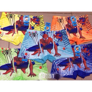 Quần Lót đùi  siêu nhân nhện cho bé trai combo 10 quần