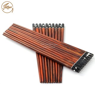 Đũa gỗ trắc khảm đầu sừng điểm nhấn tạo nên sự khác biệt /sang trọng /tinh tế VIETHORN sản phẩm xuất khẩu