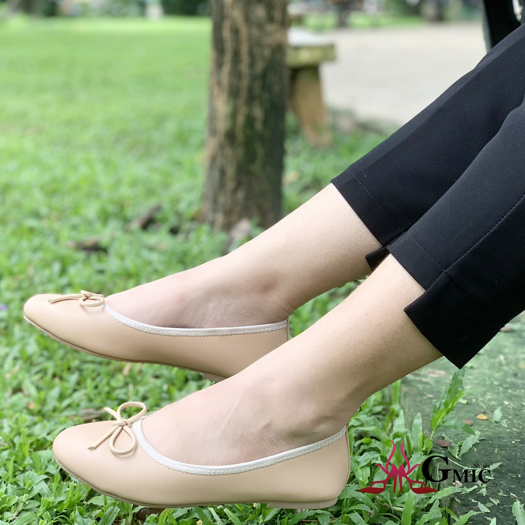 [ 𝗚𝗠𝗜𝗖 ] Giày Búp Bê Mũi Tròn Êm Chân Chất Lượng Cao Cấp Có Big Size. Giày Búp Bê Nữ Chính Hãng | BigBuy360 - bigbuy360.vn