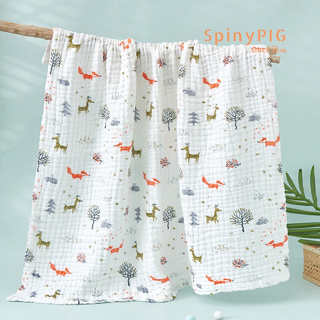 Khăn xô tắm cho bé 6 lớp cotton đa năng siêu mềm và siêu thấm