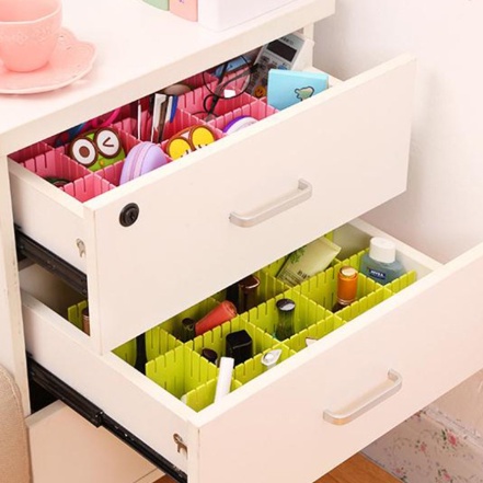 Bộ 4 thanh chia ngăn học tủ đựng đồ tiện lợi