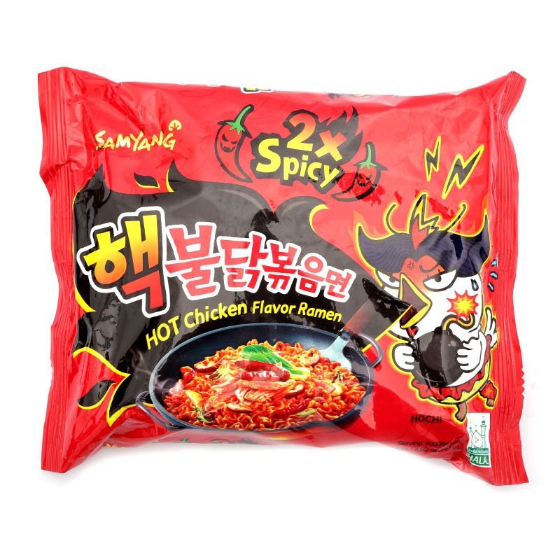 Mì Cay 2x Spicy Samyang Hàn Quốc 140g