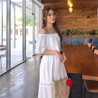 Maxi xô trắng