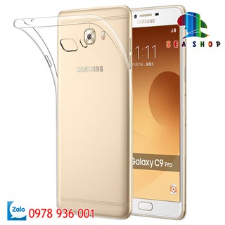 Ốp lưng Samsung Galaxy C9 Pro Nhựa dẻo - trong suốt