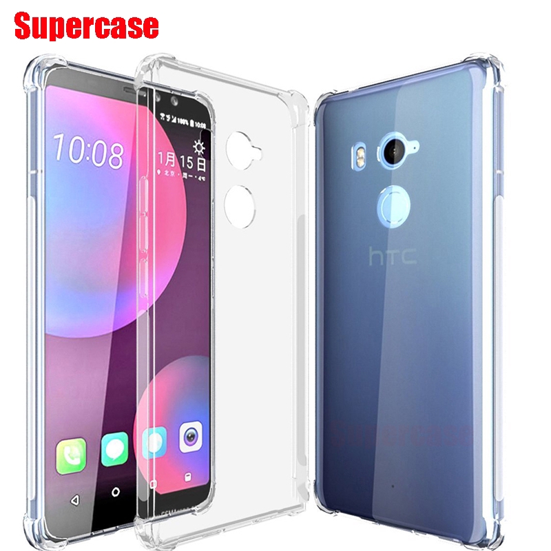 Ốp lưng nhựa trong cho HTC Desire 12s 12 Plus 626 U12 U11 Life Eyes Pixel XL2 2 One X10 M10 A9s U Ultra Play 10 Evo Pro