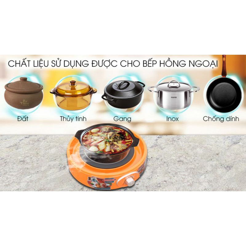 Bếp nướng Hồng ngoại Sunhouse SHD4668