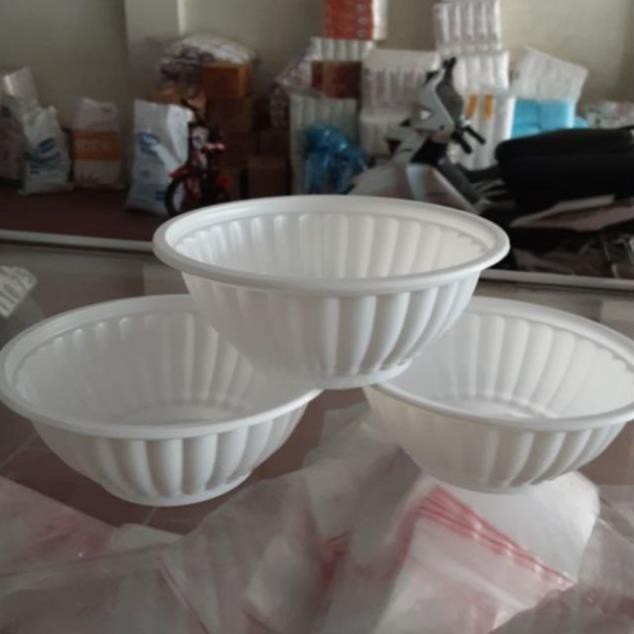 20 bát nhựa ăn cơm dùng 1 lần