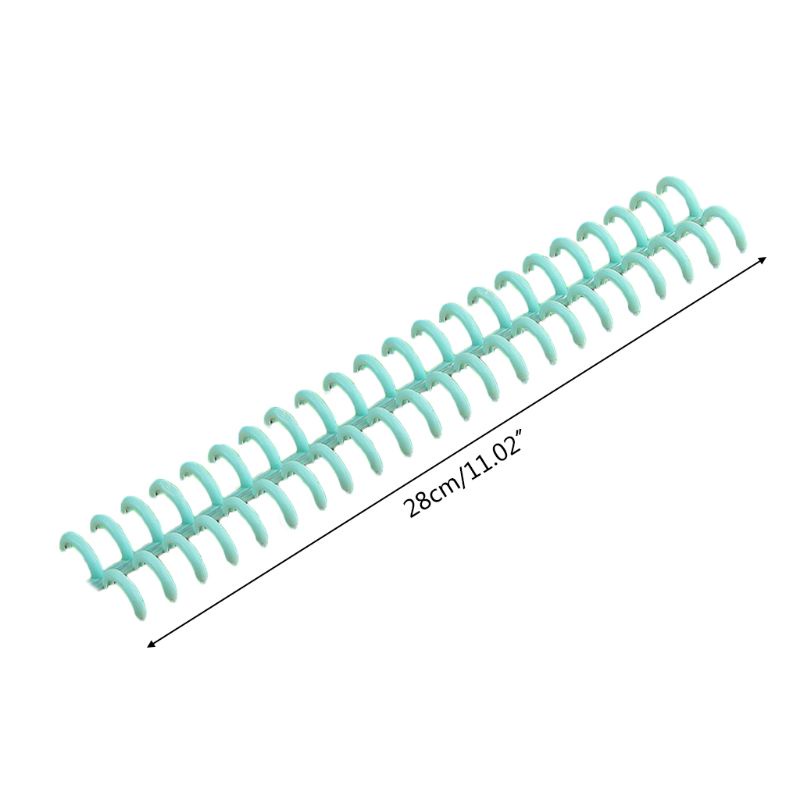 Set 10 Vòng Nối Bằng Nhựa 30 Lỗ Cho Sổ Tay