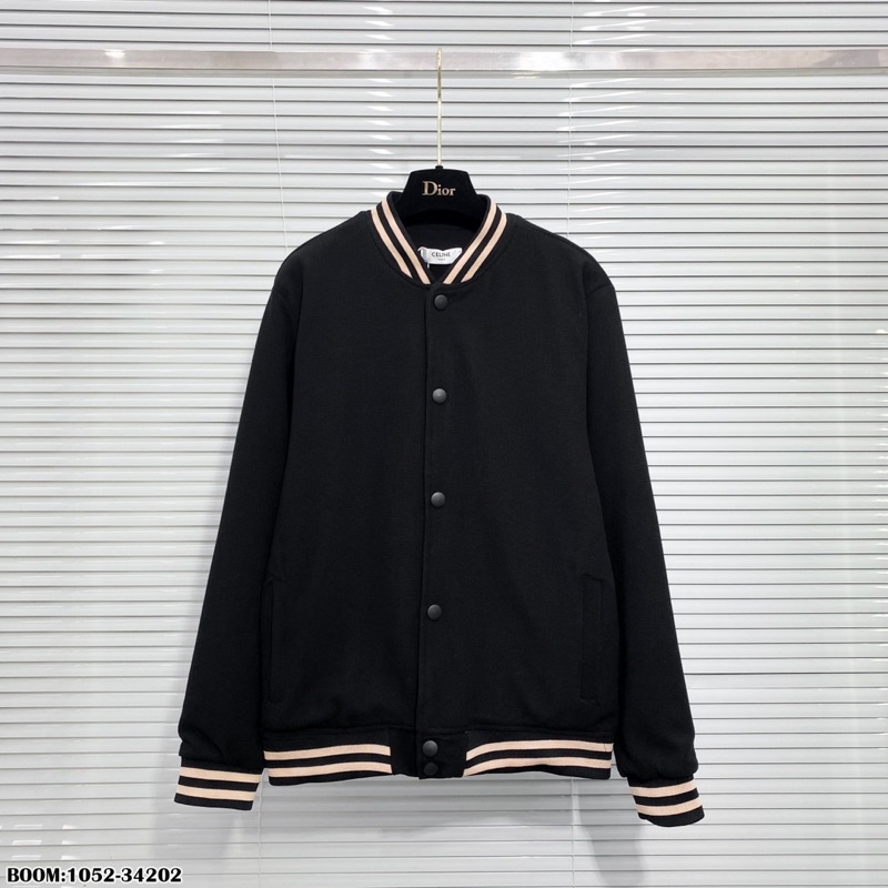 Khoác bomber CELlNE thêu logo da 2 lớp ___1052