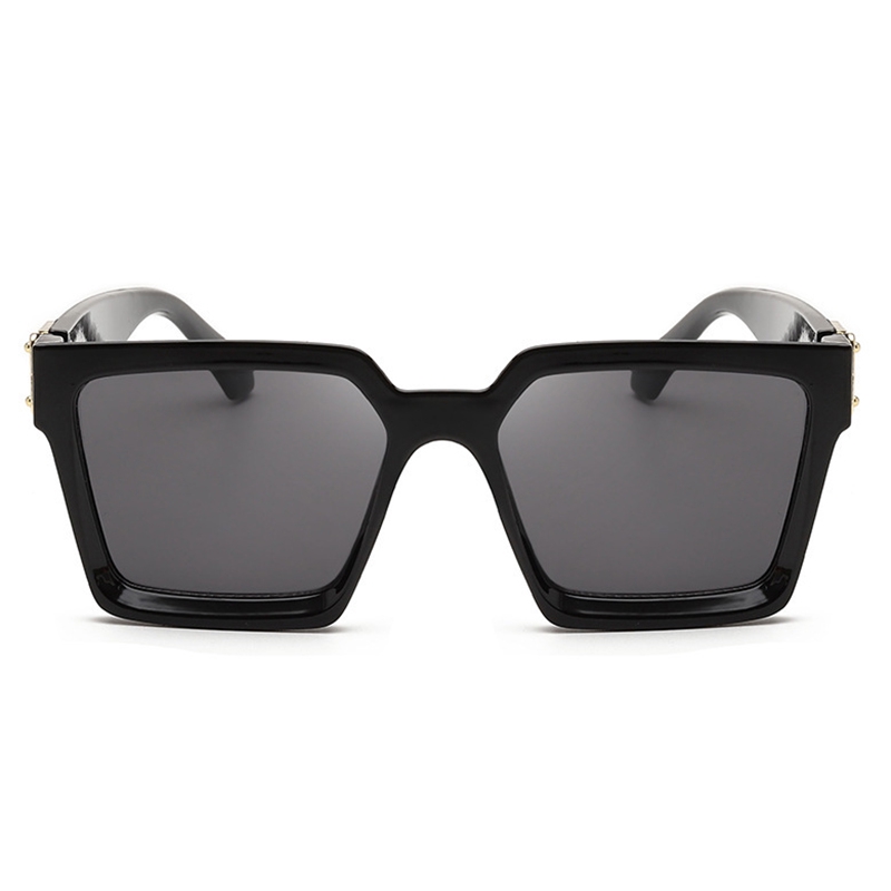 Kính mát gọng vuông chống tia UV400 thời trang sành điệu cho nam nữ