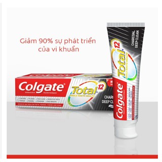 Kem đánh răng colgate total than hoạt tính 190g