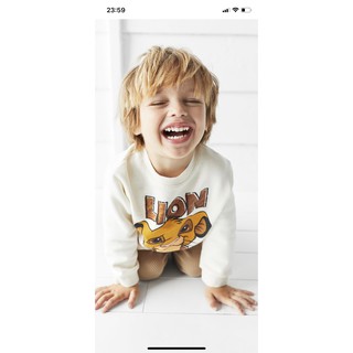 Áo sư tử Zara cho bé trai