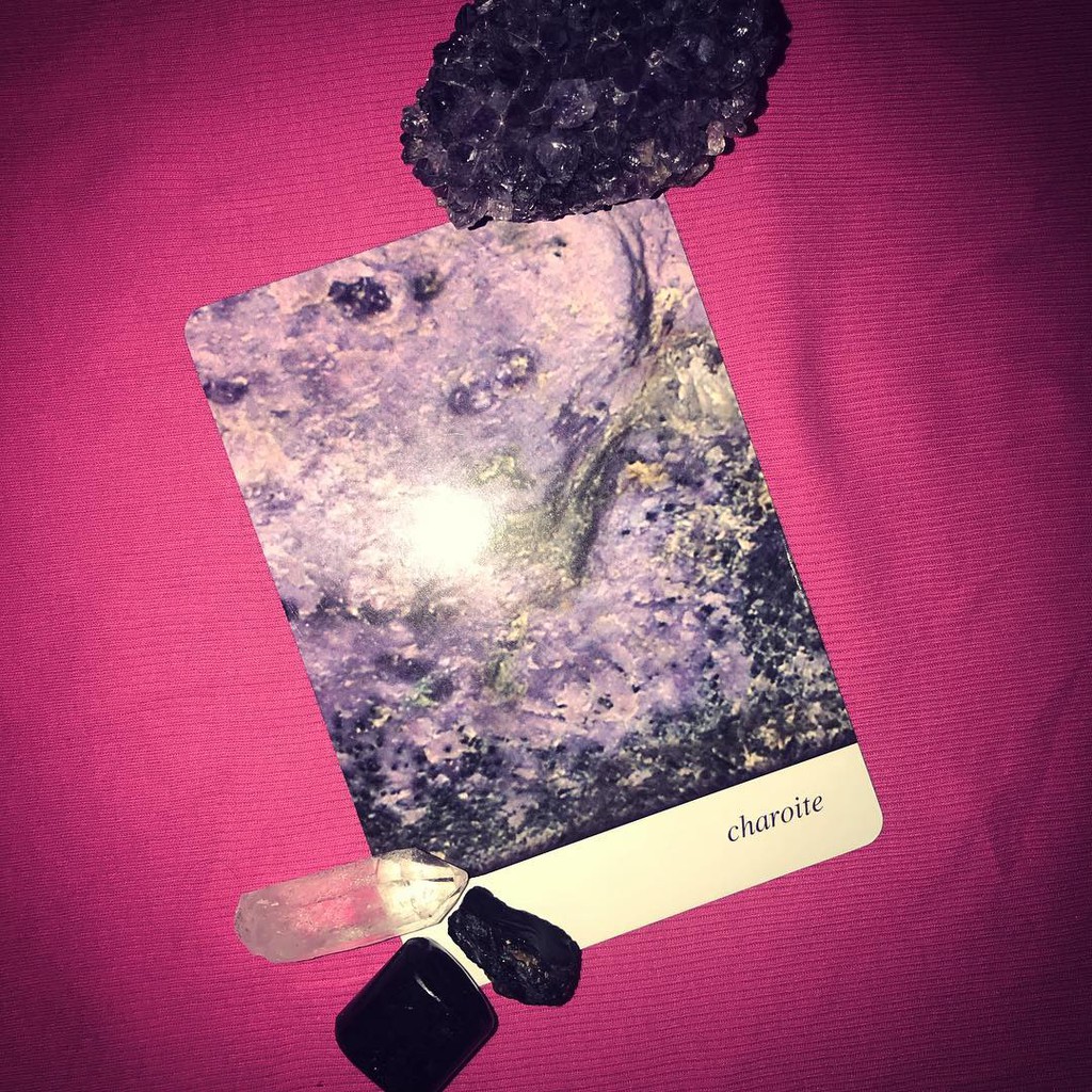 Bộ Bài Crystal Oracle Guidance from the Heart of the Earth (Mystic House Tarot Shop) - Bài Gốc Authentic Chính Hãng 100%