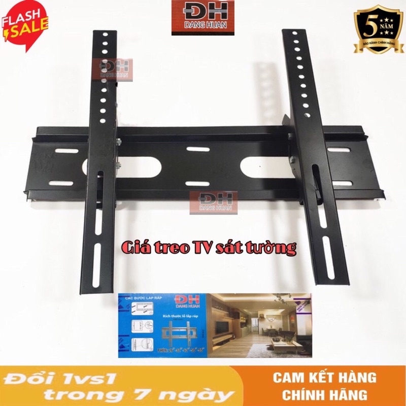 Giá treo tivi thẳng sát tường dày đẹp cho tất cả các loại tivi -CHÍNH HÃNG