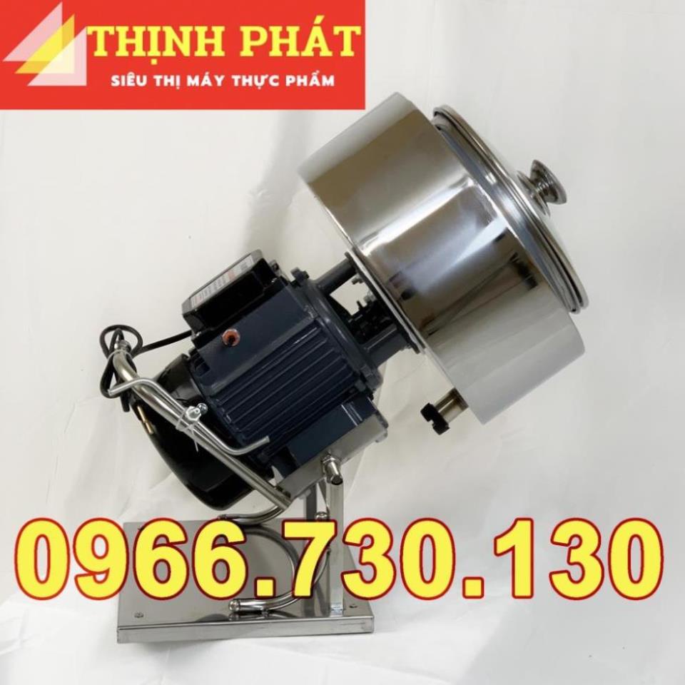 Máy xay giò chả gia đình có bao đá chân INOX công suất 1.1 KW