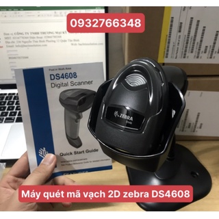 Máy đọc barcode mã vach Zebra DS4608 -SR (DS4608- SR7U2100SGW) nhanh nhậy, chính xác, bền bỉ