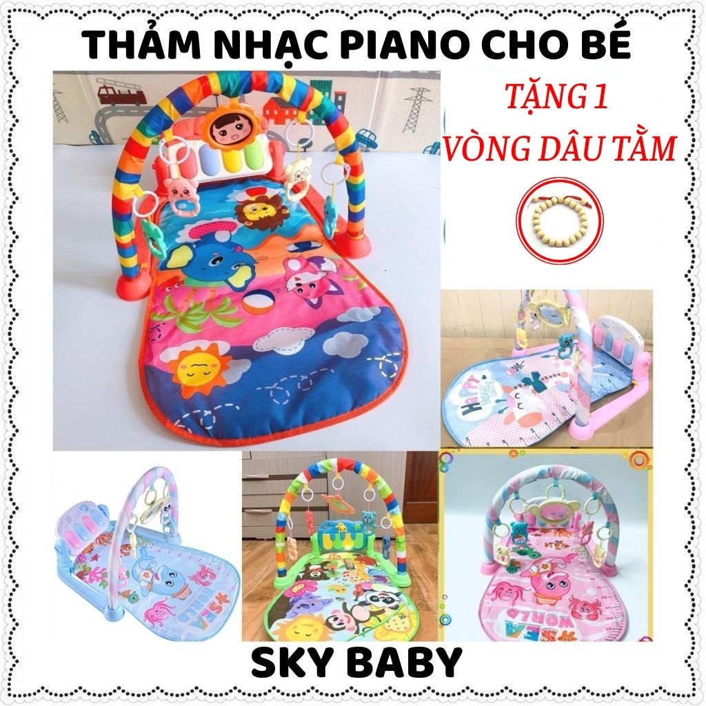 Thảm Nhạc Piano Cho Bé, Thảm Đàn Gym Rank