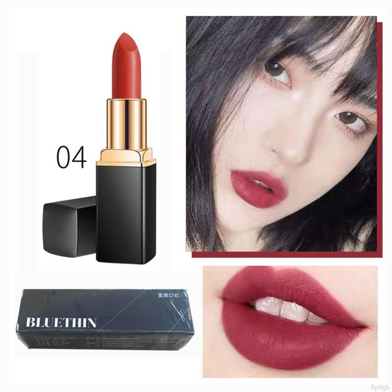 Son môi màu lì dưỡng ẩm lâu trôi thiết kế vỏ đen và vàng đồng sang trọng | BigBuy360 - bigbuy360.vn