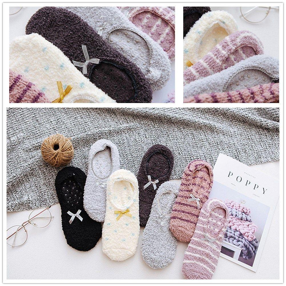 XIANTIN 1 Đôi Tất Mang Trong Nhà Chống Trượt