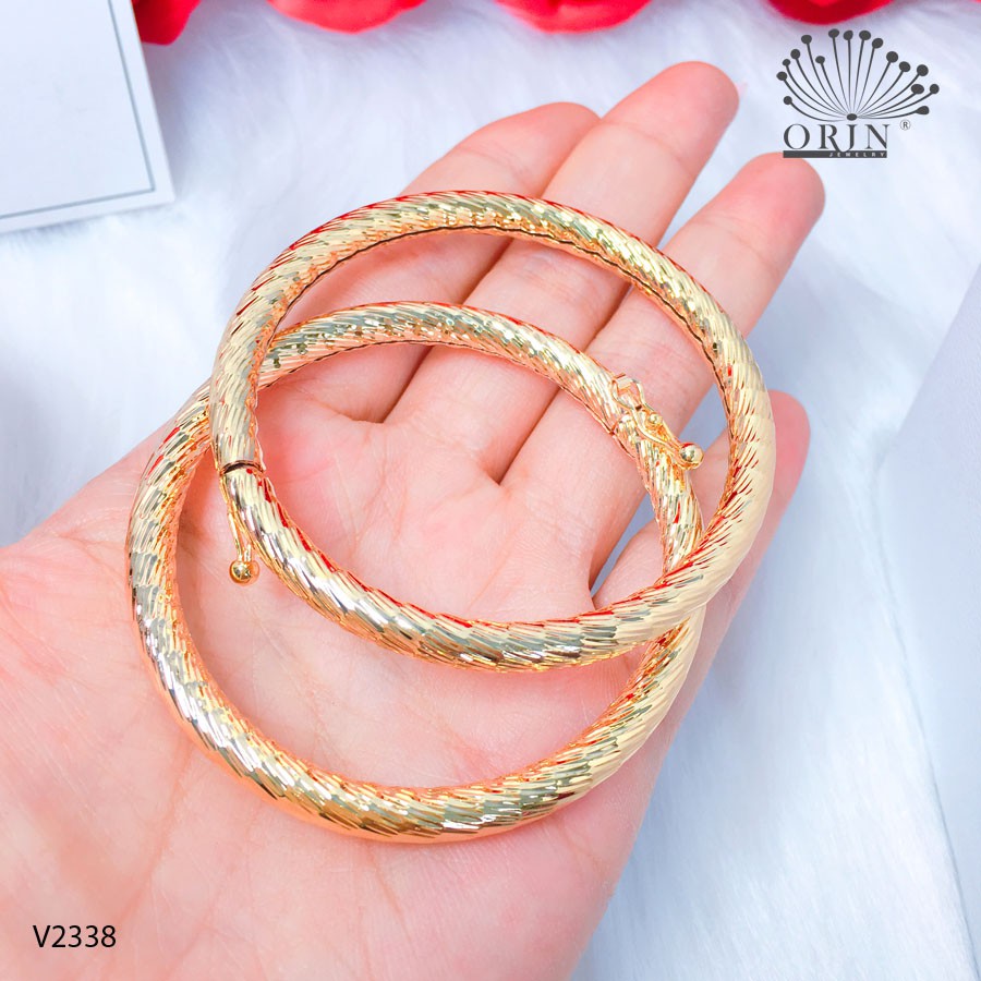 Vòng tay nữ, vòng bọng màu 18 cao cấp Orin V2338 ( 1 chiếc) | BigBuy360 - bigbuy360.vn