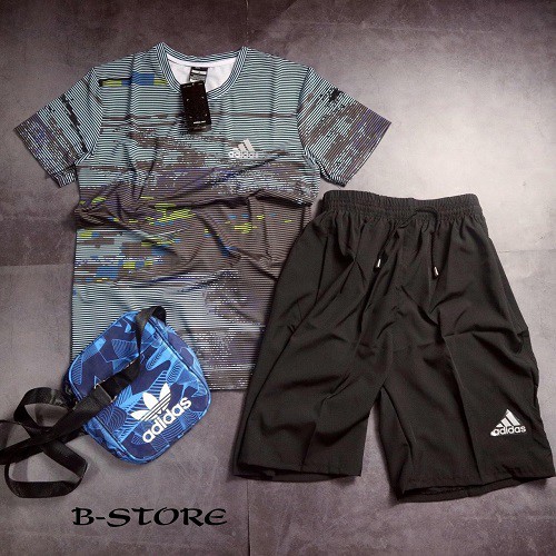 [Ảnh thật] Bộ thể thao nam chất thun lòng trắng mềm mịn, mát, hàng vnxk