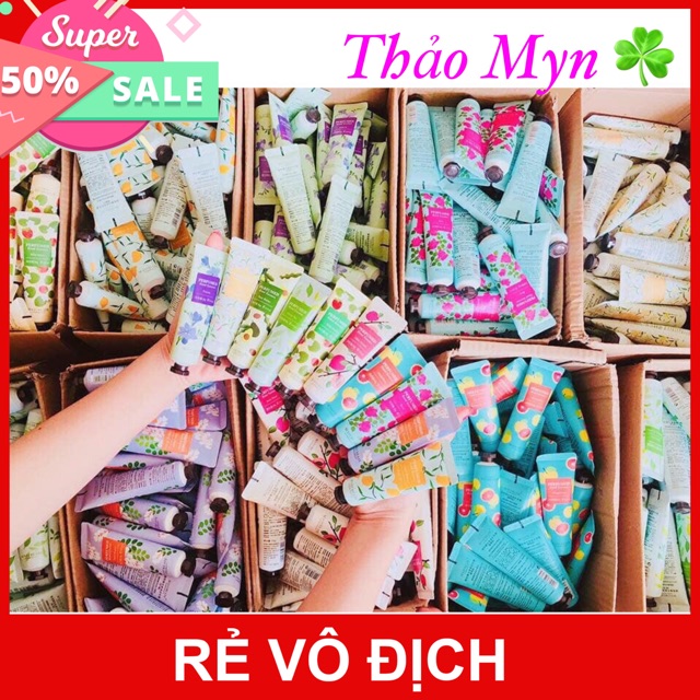 Set 10 Kem Dưỡng Da Tay MayCreate đủ mùi