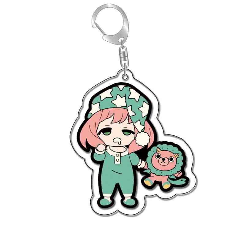 Móc khóa chibi anime Spy x Family móc khoá Anya Forger quà lưu niệm phụ kiện túi xách balo móc khoá bằng arcrylic
