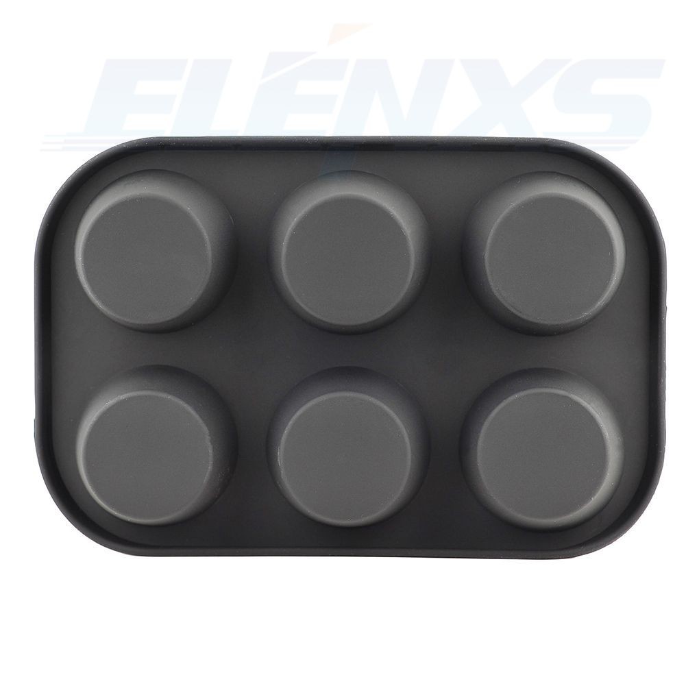 Khuôn làm bánh 6 ô chống dính cao cấp tiện dụng