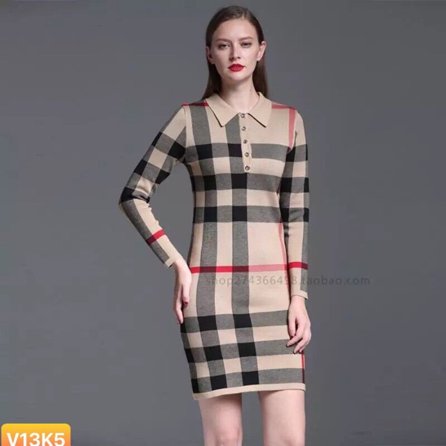Váy len kẻ siêu đẹp sẵn hàng tại shop.Sỉ 135k