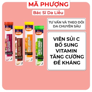 Viên sủi C bổ sung vitamin C tăng đề kháng, tăng cường hệ miễn dịch - Hàng Chính Hãng - Dược Mỹ Phẩm Bác Sĩ Mã Phượng