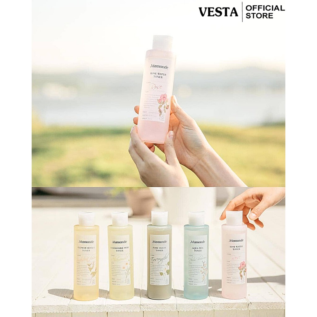 Nước Hoa Hồng Mamonde - Toner Nước Cân Bằng Da Làm Sạch Và Cung Cấp Độ Ẩm 250ml | BigBuy360 - bigbuy360.vn